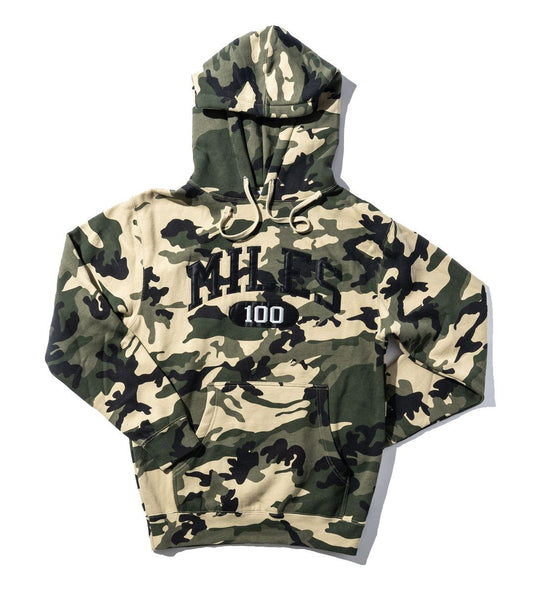 100 Miles Army Camo Miles 100 Hoodie