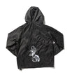 100 Miles Original Logo-Black 1/4 Zip Windbreaker