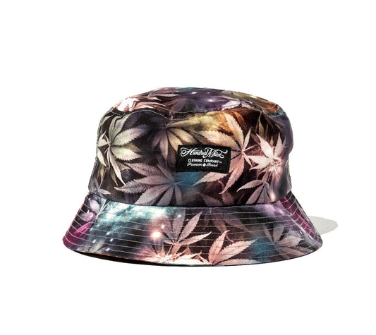 100 Miles Light Brown Floral Bucket Hat