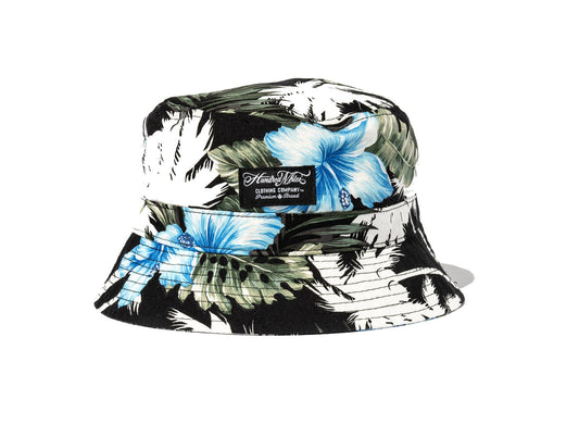 100 Miles Navy Floral Bucket Hat