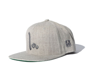 100 Miles Heather Grey with Grey Hundred Snapback