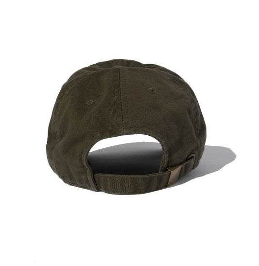 100 Miles Olive Distressed Dad Cap