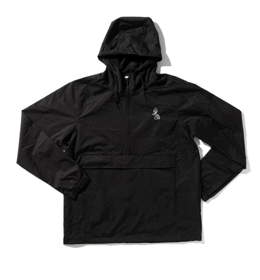 100 Miles Black Water Resistant Wind breaker Anorak Jacket