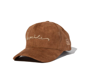 100 Miles Brown Suede Signature Dad Hat