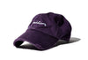 100 Miles Purple Distressed Signature Dad Cap