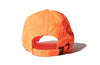 100 Miles Safety Orange Distressed Signature Dad Cap