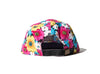 100 Miles Pink/Royal Floral 5panel Strapback