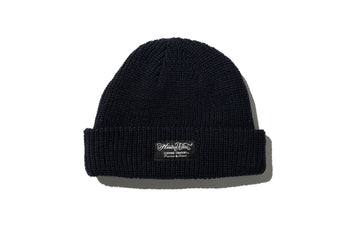 100 Miles Black Fisherman Beanie