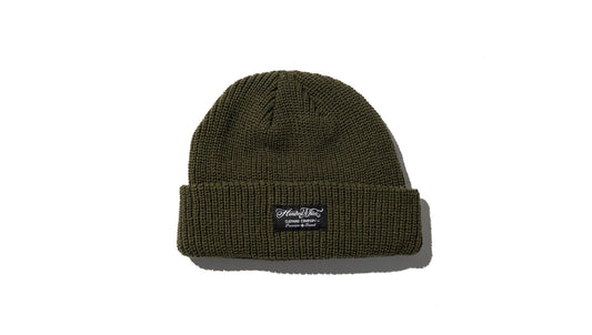 100 Miles Olive Green Fisherman Beanie