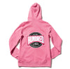 100 Miles Bright Pink Circle Women Balsam Zip Hoodie