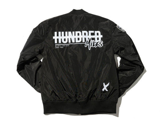 WBTC Black Bomber Jacket