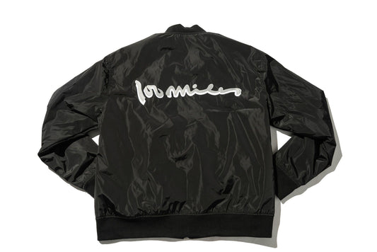 100 Miles Black Signature Bomber Jacket