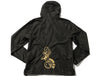 100 Miles Black Full zip Nylon Original Logo Windbreaker