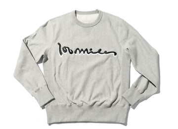 100 Miles Grey Mix Signature French Terry Crewneck