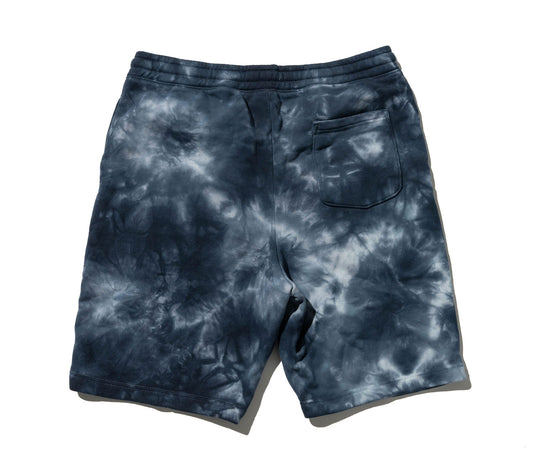 100 Miles Navy Tie Dye Signature Shorts