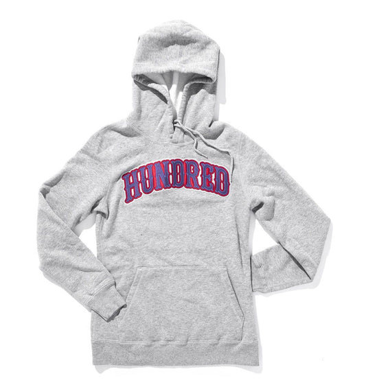 100 Miles Athletic Grey-Purple Hundred Women's Hoodie