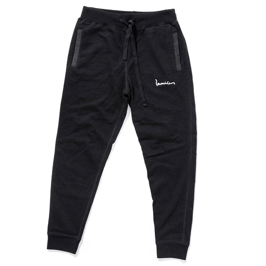 100 Miles Black Signature Fox Joggers