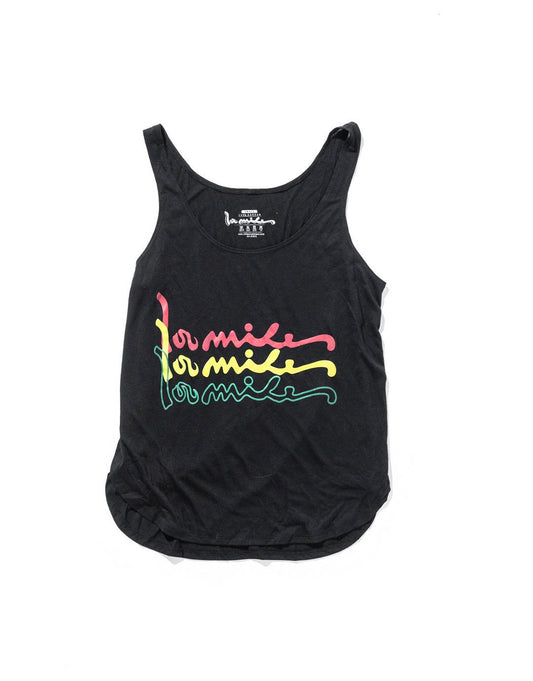 100 Miles RGG Womens Black Tank